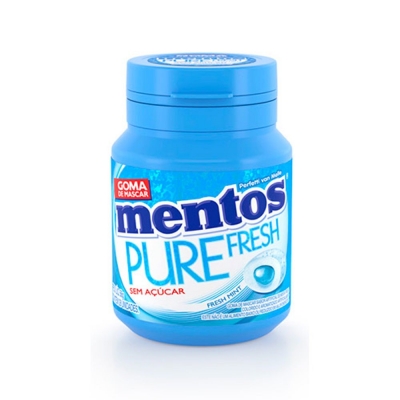 Mentos Pure Fresh Mint S/Açúcar 56g