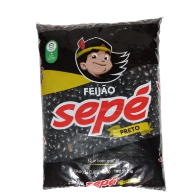 Feijão Preto Sepé Tipo 1 1kg