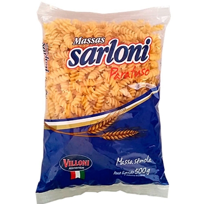 Macarrão Sarloni Sêmola Parafuso 500g