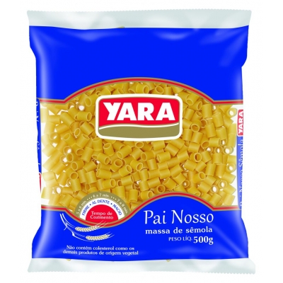 Macarrão Yara Sêmola Pai Nosso 500g