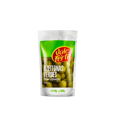 Azeitona Vale Fértil C/Caroço Sachê 150g