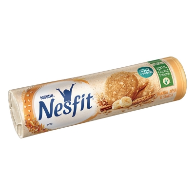 Biscoito Nesfit Banana/Aveia/Canela 160g