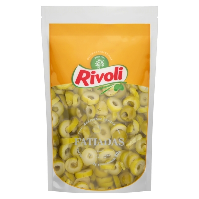 Azeitona Rivoli Fatiada Sachê 80g