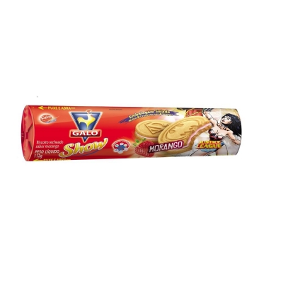 Biscoito Galo Show Morango 112g