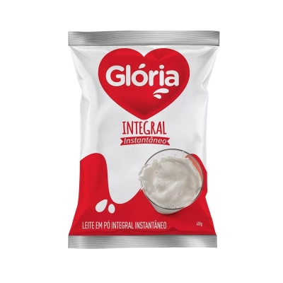 Leite em Pó Gloria Integral Instantâneo Sachê 360g