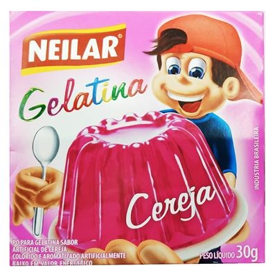 Gelatina Neilar Cereja 20g