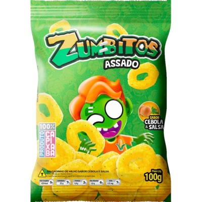 Zumbitos Cebola/Salsa 100g