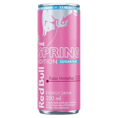 Red Bull Sugar Free Frutas Vermelhas 250ml