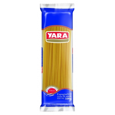 Macarrão Yara Sêmola Espaguete N°8 500g