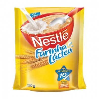 Farinha Láctea Nestlé Tradicional Sachê 210g