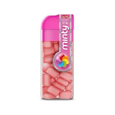 Bala Docile Minty Tutti Frutti 14g