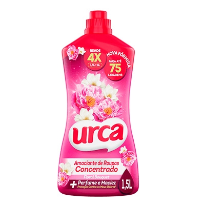 Amaciante Urca Concentrado Floral 1,5l