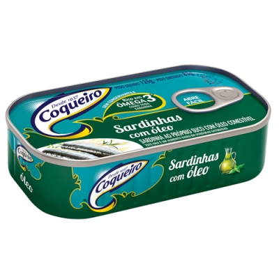 Sardinha Coqueiro Óleo Soja 125g