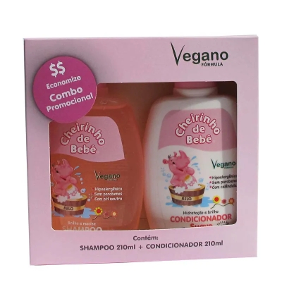 Kit Kanitz Shampoo/Condicionador Cheirinho de Bebê 210ml