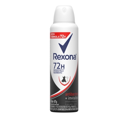 Desodorante Rexona Aerosol Feminino Antibacterial + Invisible 150ml