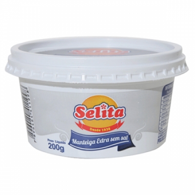 Manteiga Selita S/Sal Pote 200g