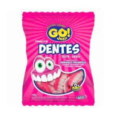 Bala Go Jelly Dentes 70g