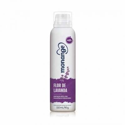 Desodorante Monange Aerosol Flor de Lavanda 150ml