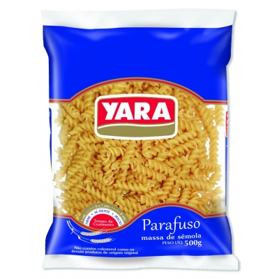 Macarrão Yara Sêmola Parafuso 500g