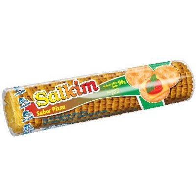 Biscoito Salgado Salkim Pizza 90g