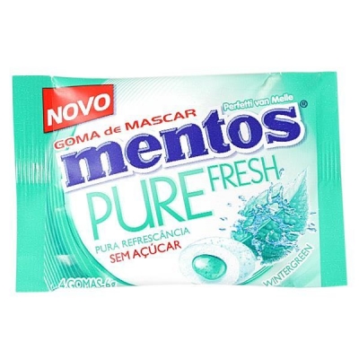 Mentos Pure Fresh Wintergreen C/4-6g