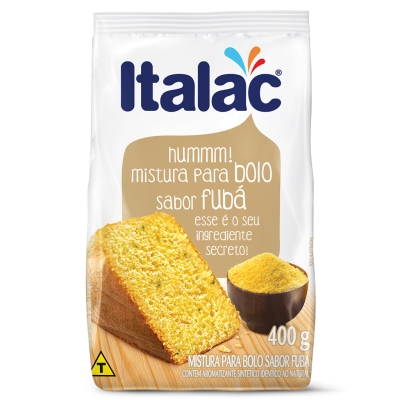 Mistura Para Bolo Italac Fubá 400g