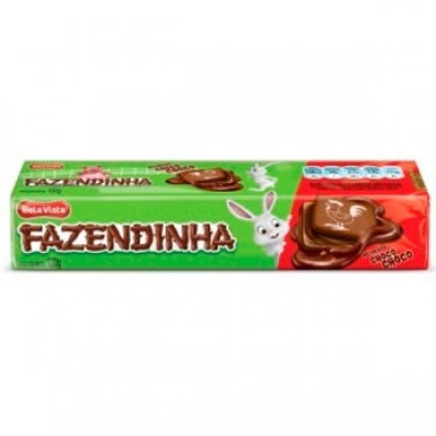 Biscoito Recheado Fazendinha Choco/Choco 130g