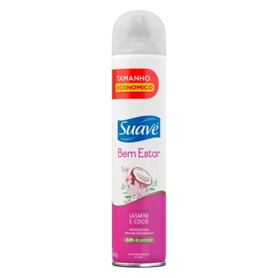 Desodorante Suave Aerosol Jasmim/Coco 200ml