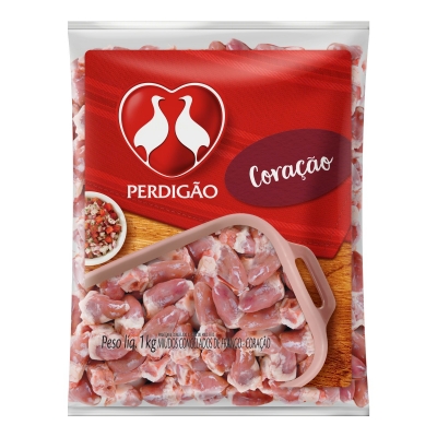 Coração de Frango Perdigao Pacote 1kg