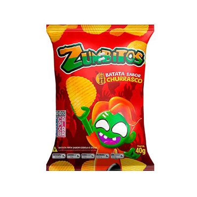 Batata Zumbitos Churrasco 40g