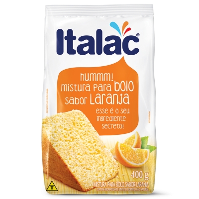 Mistura Para Bolo Italac Laranja 400g