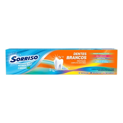 Creme Dental Sorriso Dentes Brancos 120g Preço Especial