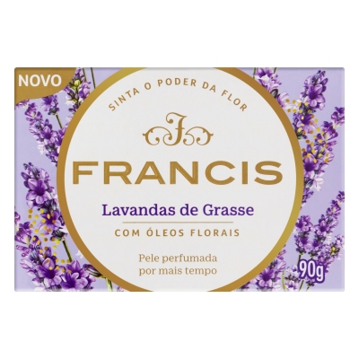 Sabonete Francis Luxo Lavanda Âmbar 90g