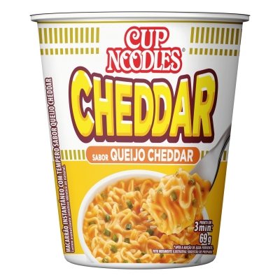 Miojo Cup Noodles Queijo Cheddar 69g