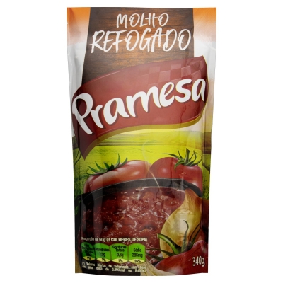 Molho de Tomate Pramesa Refogado Sachê 300g