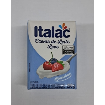Creme de Leite Italac Leve 200g