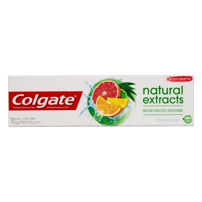 Creme Dental Colgate Naturals Extracts Reinforced Defense 90g