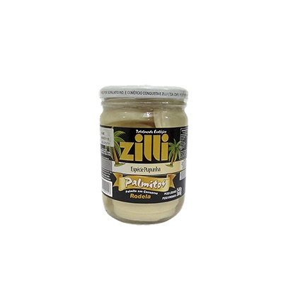 Palmito Zilli Pupunha Rodela 300g