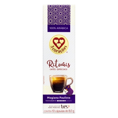 Cápsula Tres Rituais Mogiana Paulista 80g