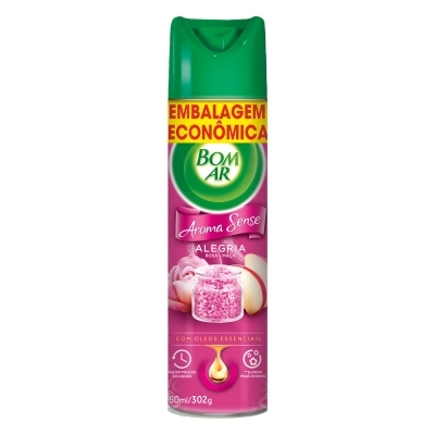 Desodorizador de Ar Aerosol Bom Ar Alegria 360ml