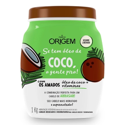 Creme de Tratamento Origem Óleo de Coco 1kg