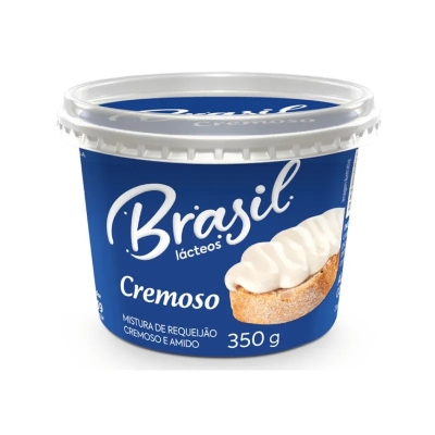 Mistura de Requeijão C/Amido Brasil Lácteos 350g