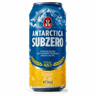 Cerveja Antarctica Subzero Latão 473ml