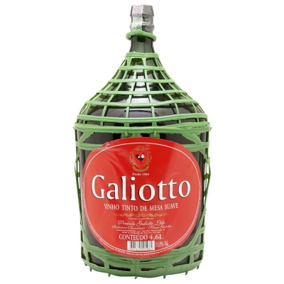 Vinho Galiotto Tinto Suave 4600ml