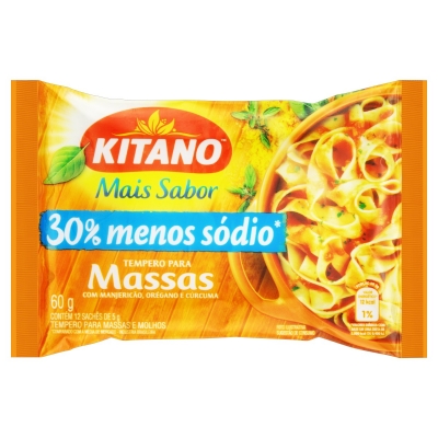 Tempero Kitano Mais Sabor P/Massas 60g