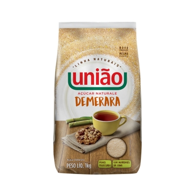 Açúcar Demerara União Naturale 1kg