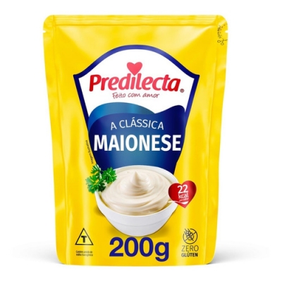 Maionese Predilecta Sachê 200g