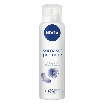 Desodorante Nivea Aerosol Sem Perfume Sensible 150ml