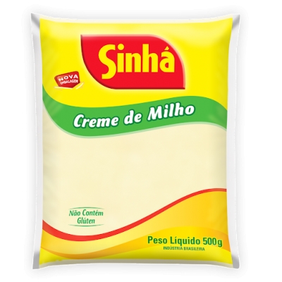 Creme de Milho Sinhá 500g