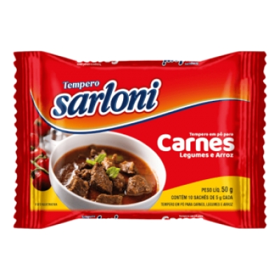 Tempero Sarloni Carnes 50g
